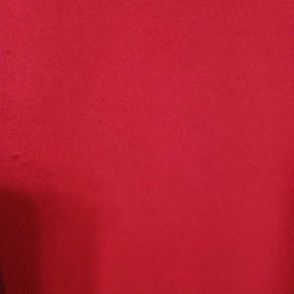 100% Cashmere RED Pullover Crewneck Sweater Ladies Small Preston Preppy - Picture 4 of 4